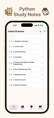 Python Study Notes screenshot 1