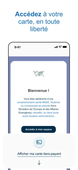 Capture d'écran de MAEE sur iPhone 5