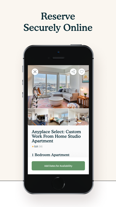 Anyplace - Furnished Rentals Screenshot