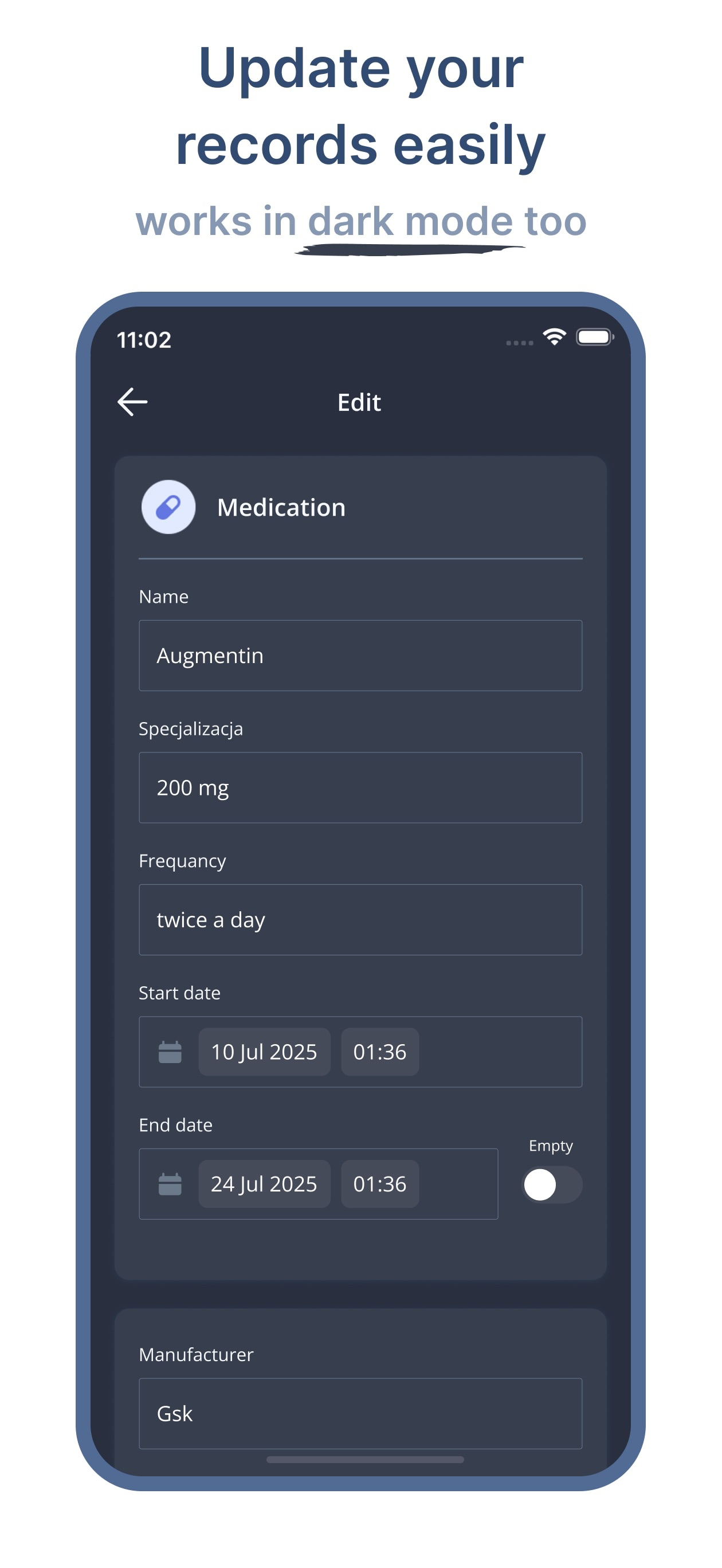 Electronic Health Records screenshot 5