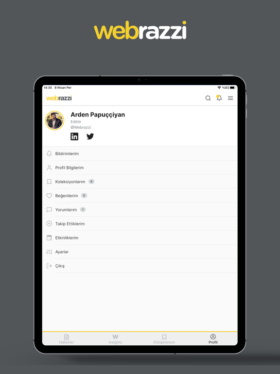 Screenshot #6 pour Webrazzi