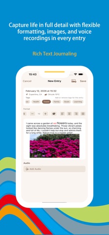 Wonder Journal - Daily Diary iPhone screenshot