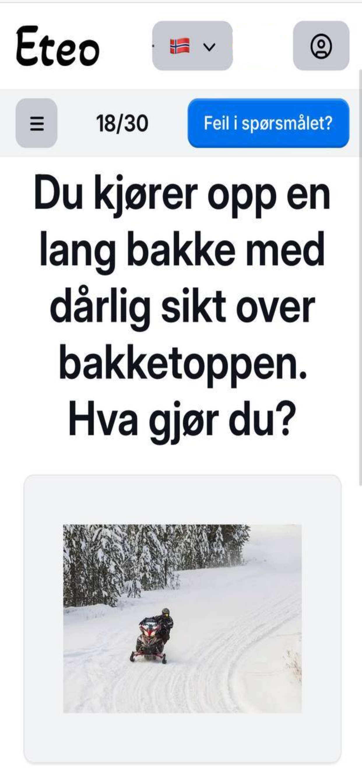 Teoriprøven - Eteo