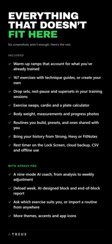 Atreus: Gym Workout Tracker Screenshot 7 of 7