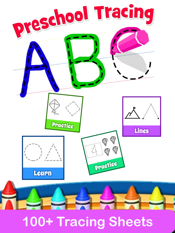 Alphabet, Shapes, Number Games iPad screenshot 1 - Games app