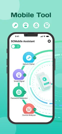 Capture d'écran de SCMobile Assistant- Optimizer sur iPhone 1
