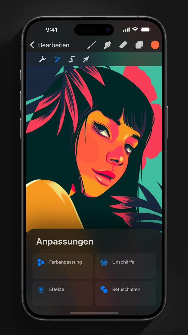 Procreate Pocket iPhone App Screenshot 3 – Grafik & Design
