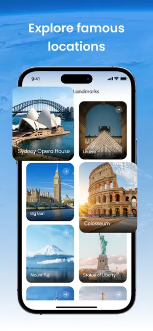 GlobeScope - Live Photo Map iPhone screenshot 5