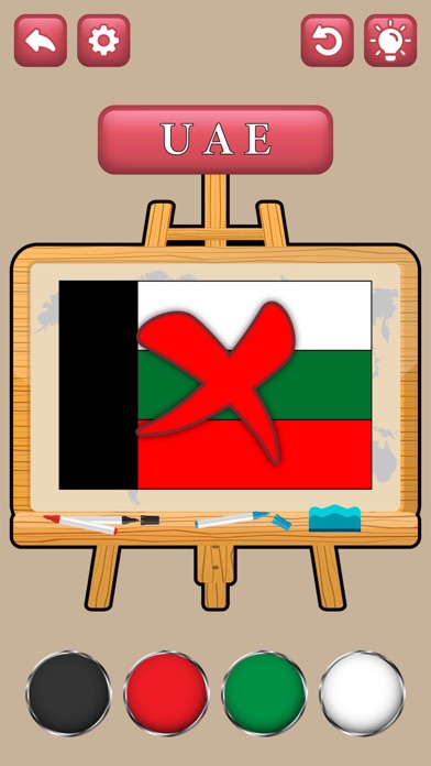 Flag Painters Puzzle 3D Screenshot