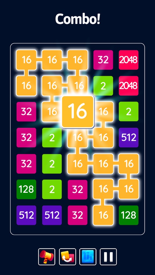 #5. 2048 Blast: Merge Numbers 2248 (iOS) 由: UNICO STUDIO