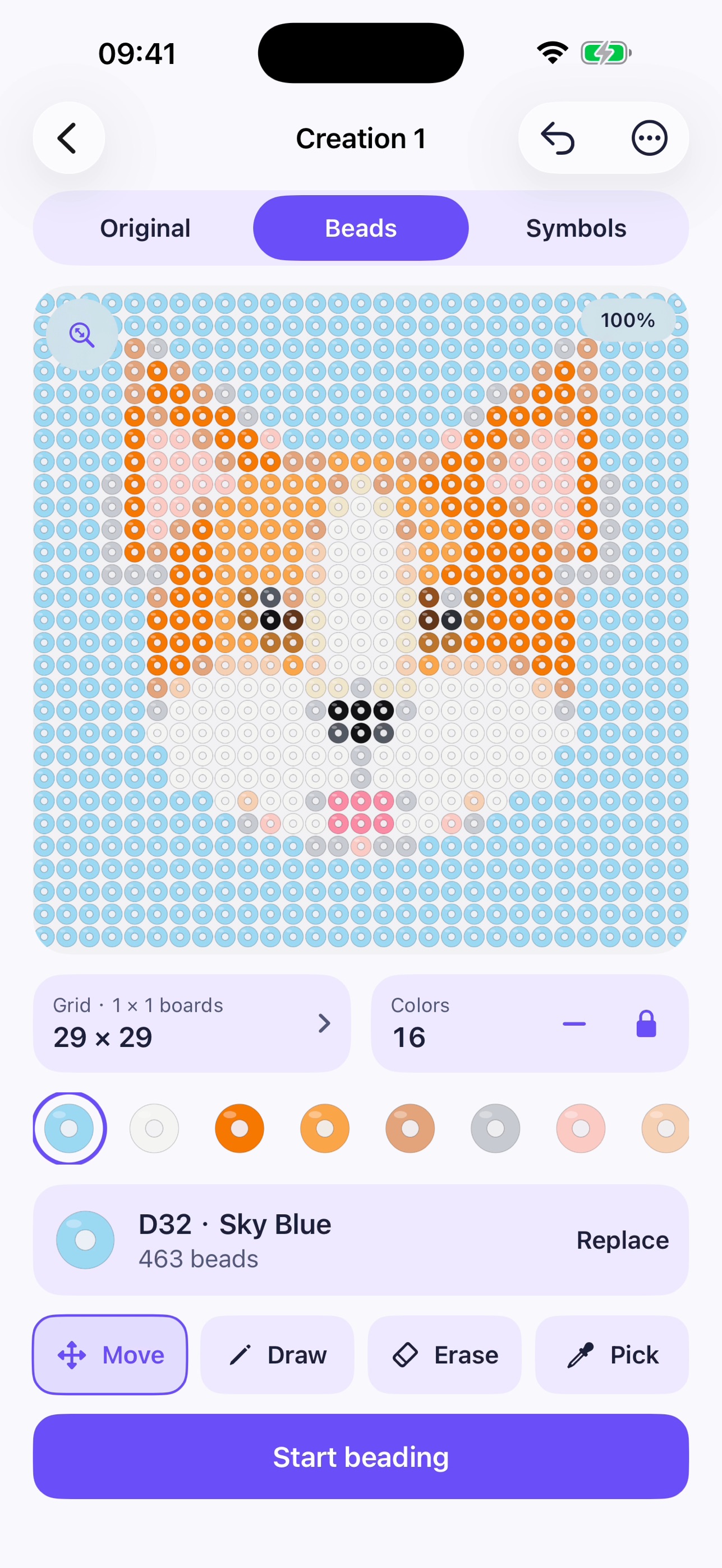 Screenshot 1 of BeadPattern