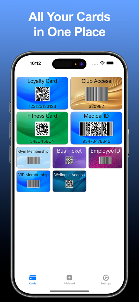Discount Card Wallet: Barcodes screenshot 1