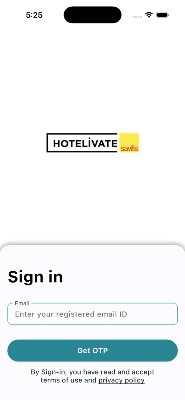 Screenshot #1 pour Hotelivate