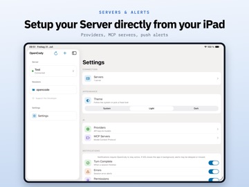 OpenCody - An OpenCode Client ipad screenshot 4