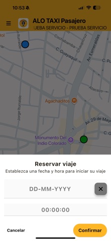 ALO TAXI Pasajero screenshot