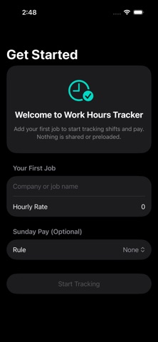 WorkLedger Pro screenshot