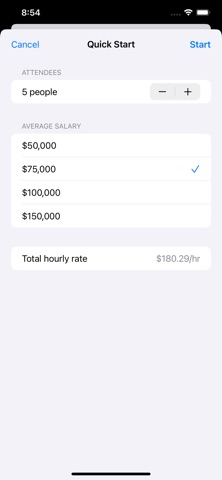 Time == Money screenshot