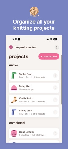 CozyKnit Counter Screenshot 3 of 7