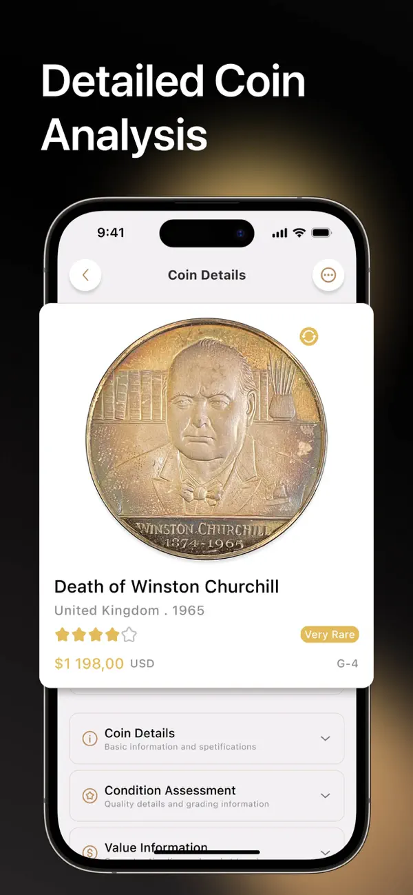 Screenshot #2 pour RareCoins AI