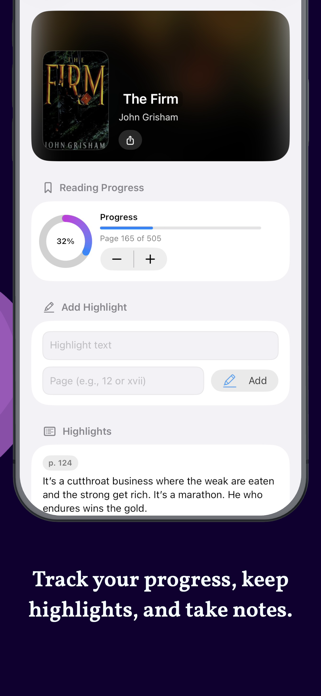 AI Book Tracker: Bookly Screenshot 2 of 7
