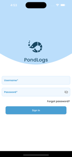 PondLogs V2 screenshot 2