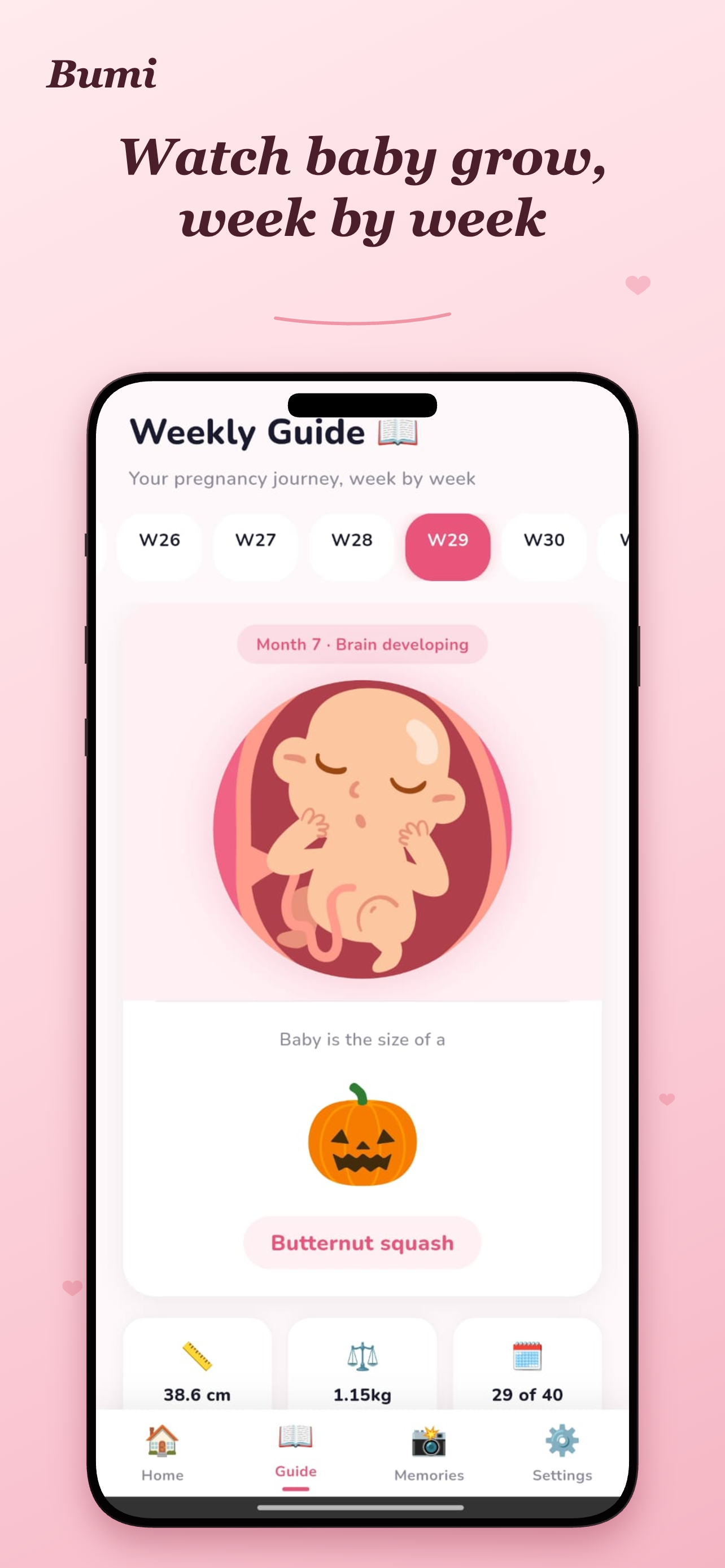 Bumi: Pregnancy Tracker screenshot 6