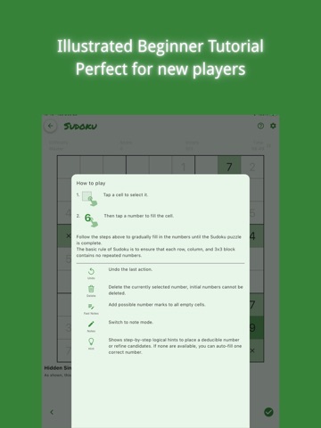 Sudoku – Classic Fun iPad screenshot