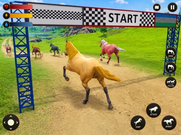 Wild Horse Animal Simulator iPad screenshot