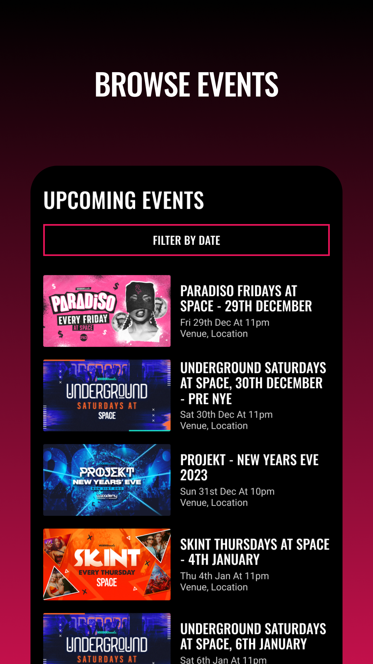 Voodoo Events