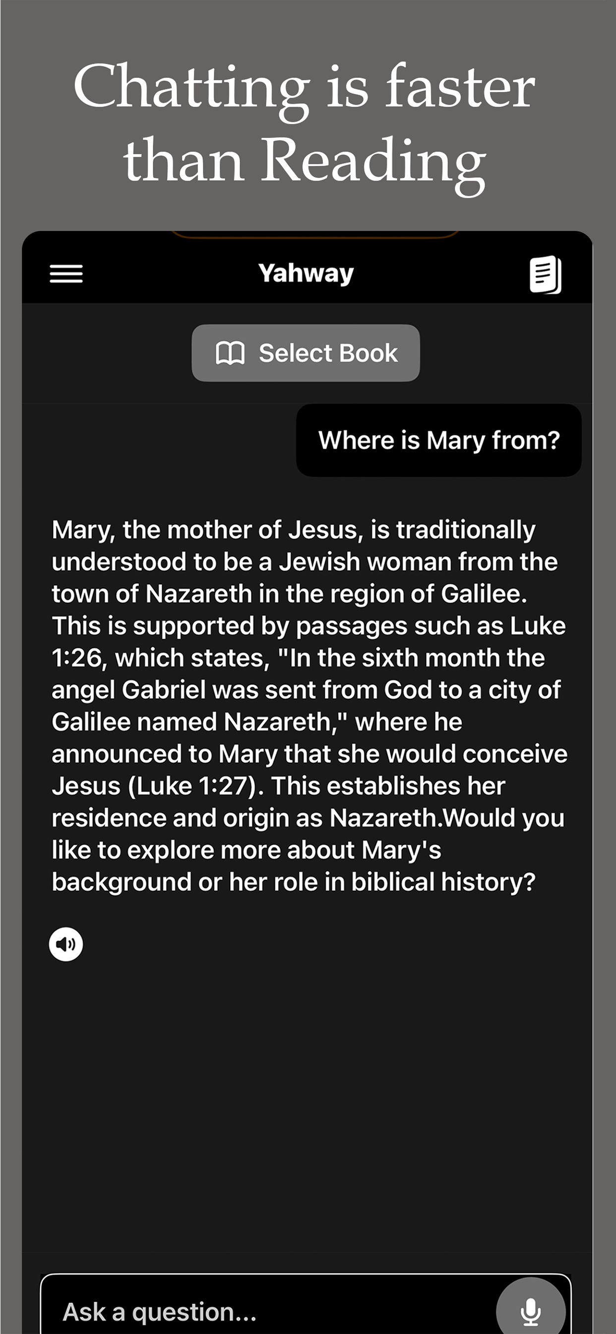 Yahway: Talk to God