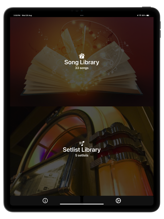 Screenshot #4 pour GigBag Song Setlist Manager