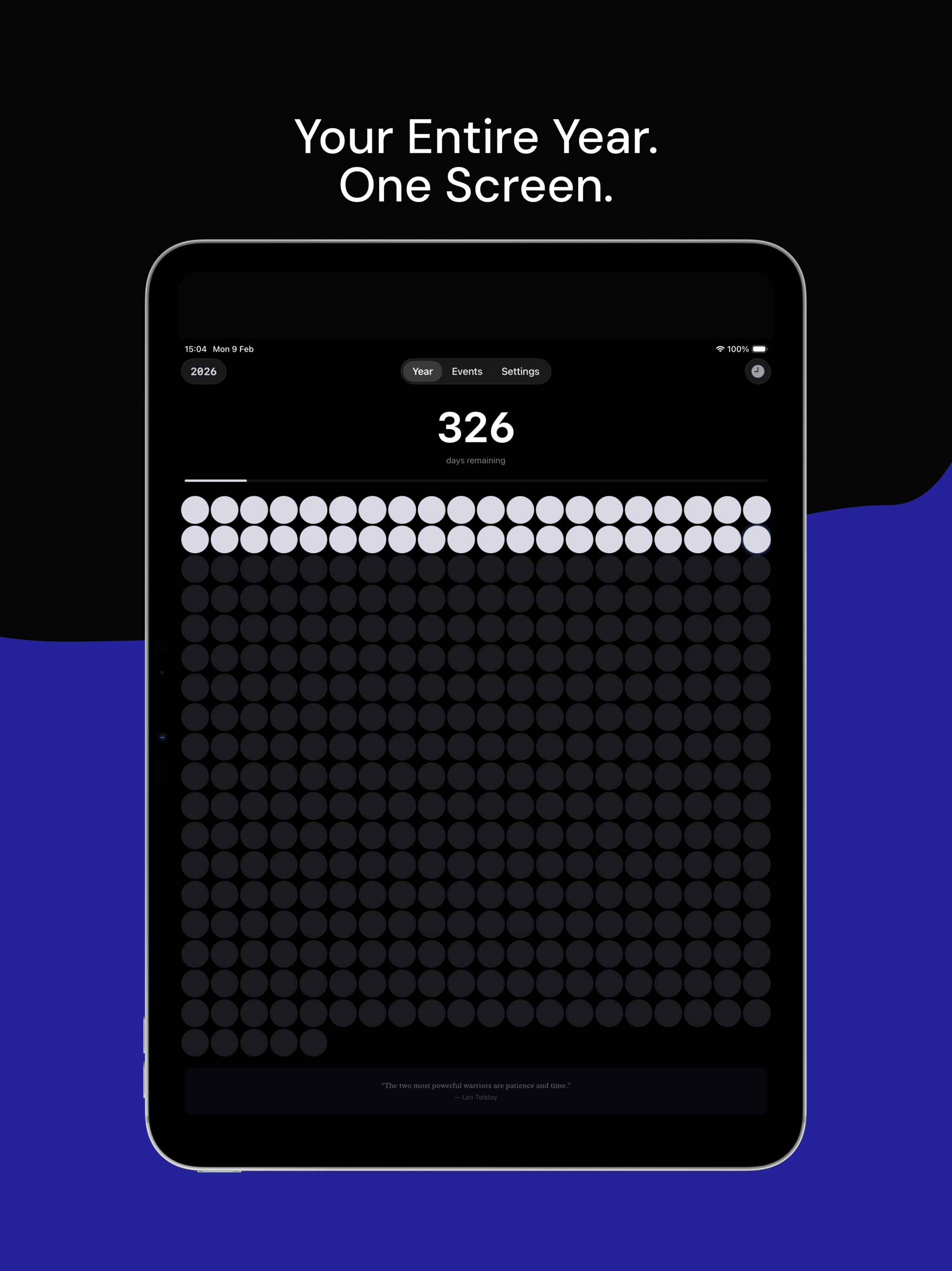 TimeDot: Year & Life Progress screenshot 12