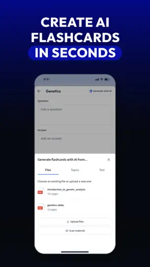Screenshot von StudySmarter: #1 KI Lernapp auf dem iPhone 3