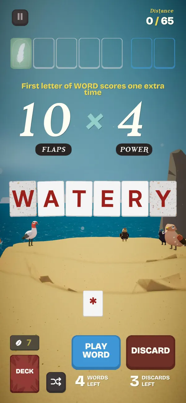 Birdigo: Word Game iOS Mod IPA screenshot 2 - iOS game interface