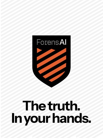 ForensAI iPad screenshot