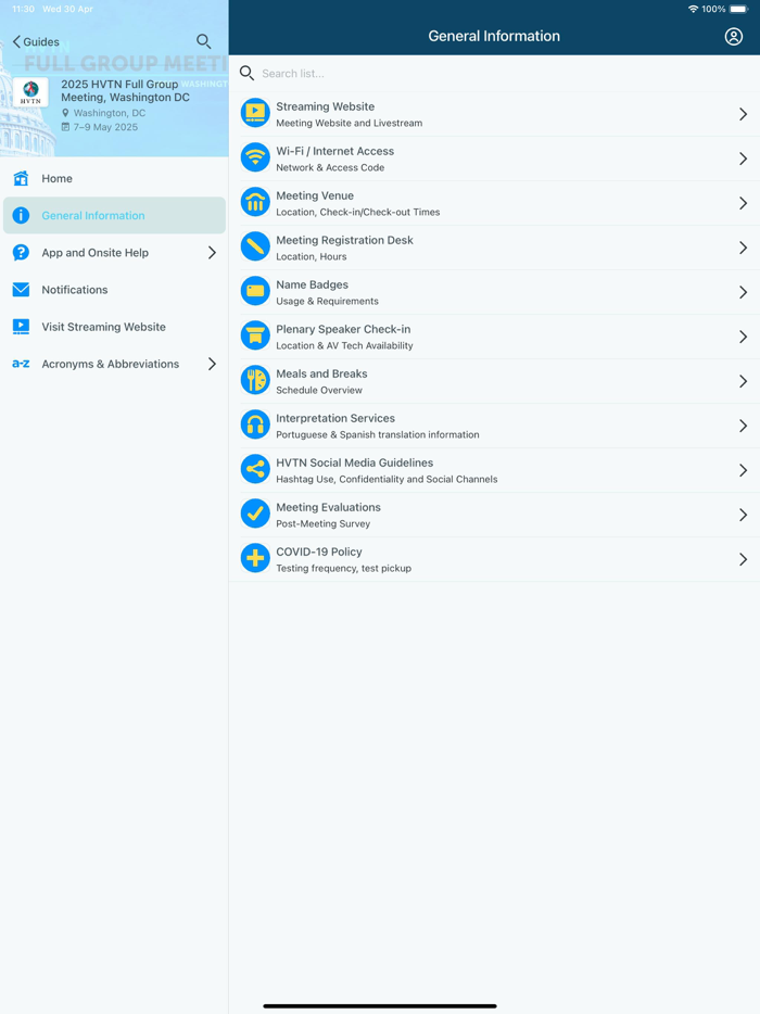 HVTN Annual Meetings