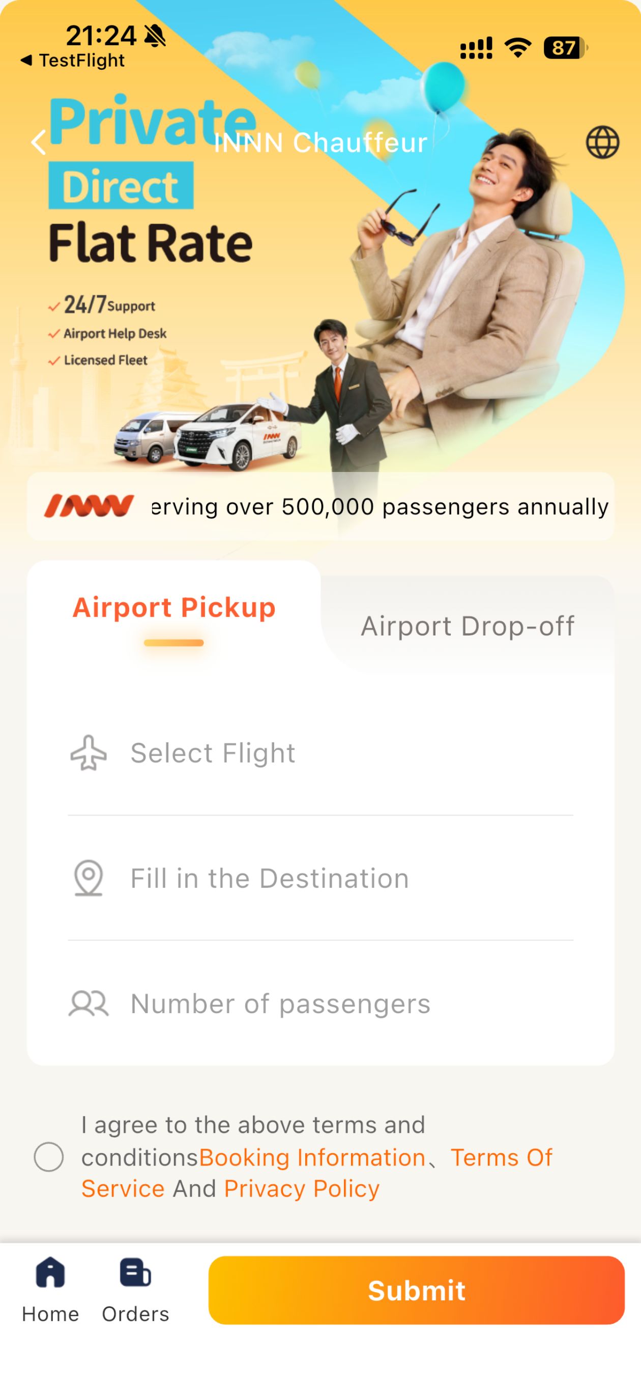 INNN JP Airport Transfer&Trip screenshot 3