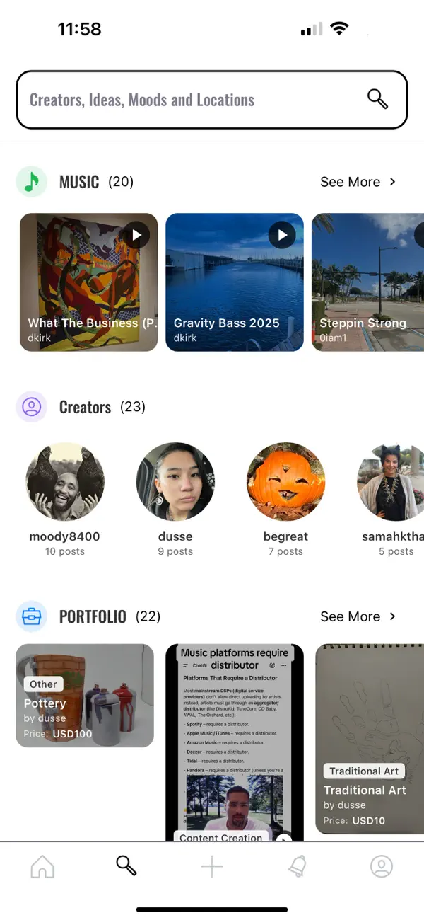 Screenshot #1 pour Creator Connect