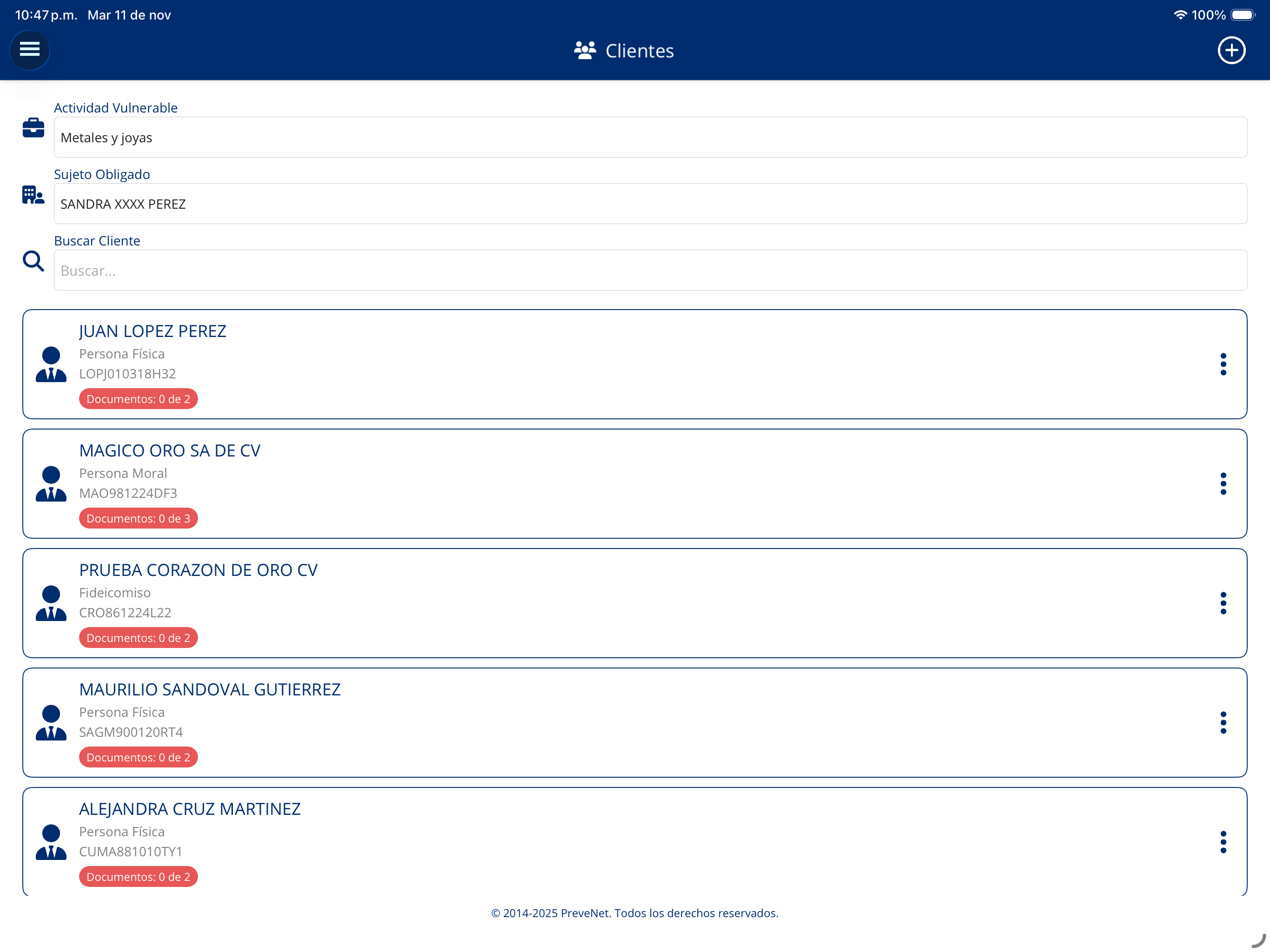 PreveNet Expediente Digital screenshot 9