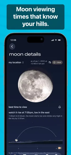 aluni · moon clock screenshot 4