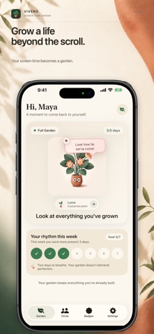 Vivero: Screen Time Tracker Screenshot 1 of 6