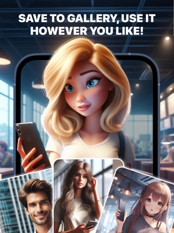 AI Art Image Generator LUX iPad screenshot