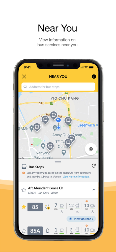 MyTransport.SG screenshot 3