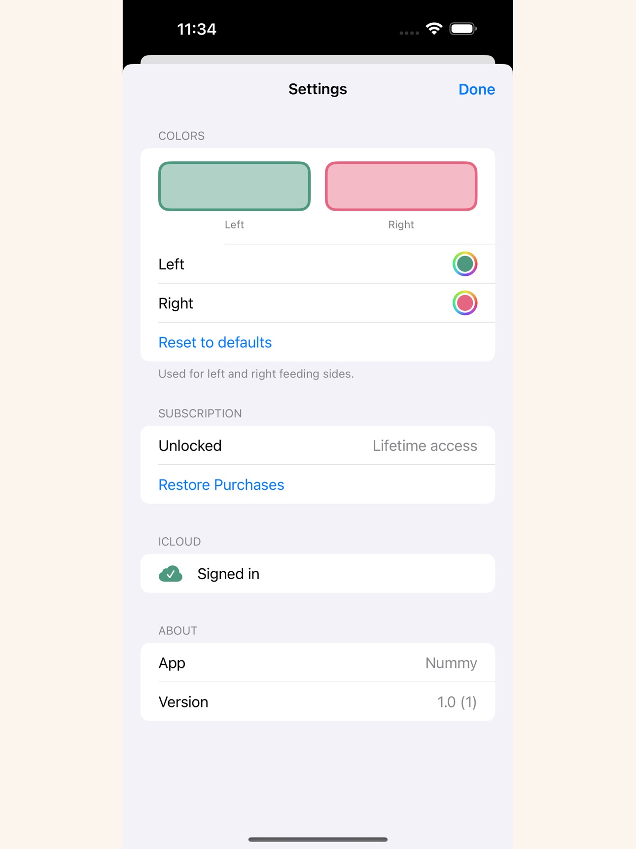 Screenshot 8 of Nursing Tracker: Nummy