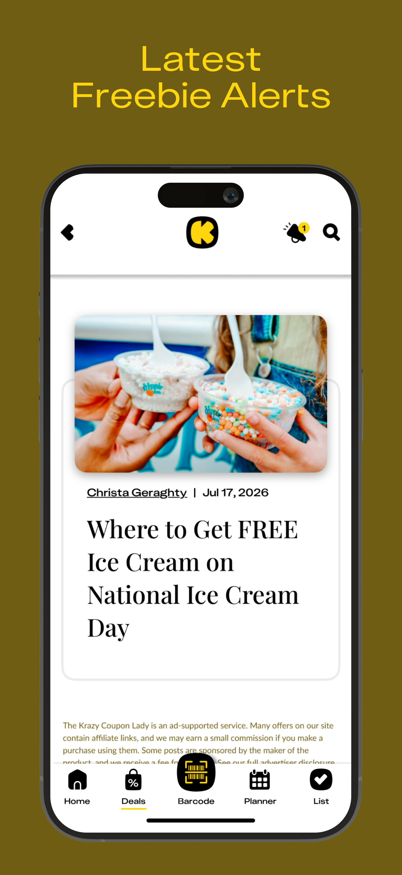 KCL: Coupons, Deals, Discounts screenshot 9