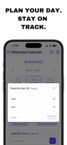 The Minimalist Calendar screenshot