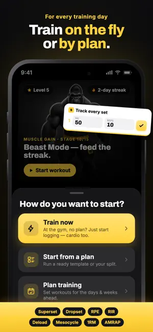 S-TIER: Gym Workout Tracker screenshot 3