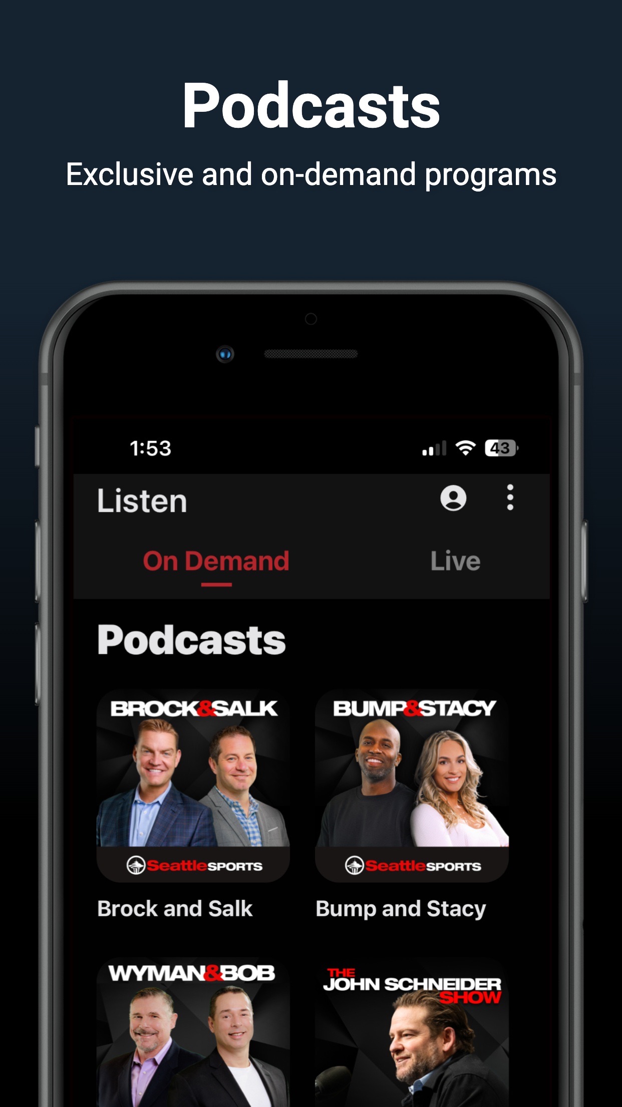 Seattle Sports 710 AM screenshot 4