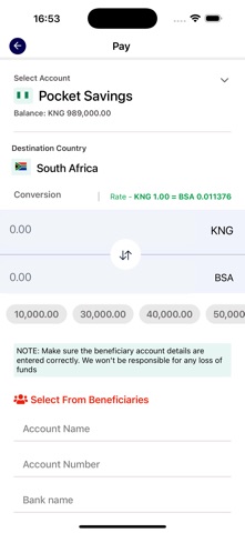 PayAfrika - Fast Payment iPhone screenshot