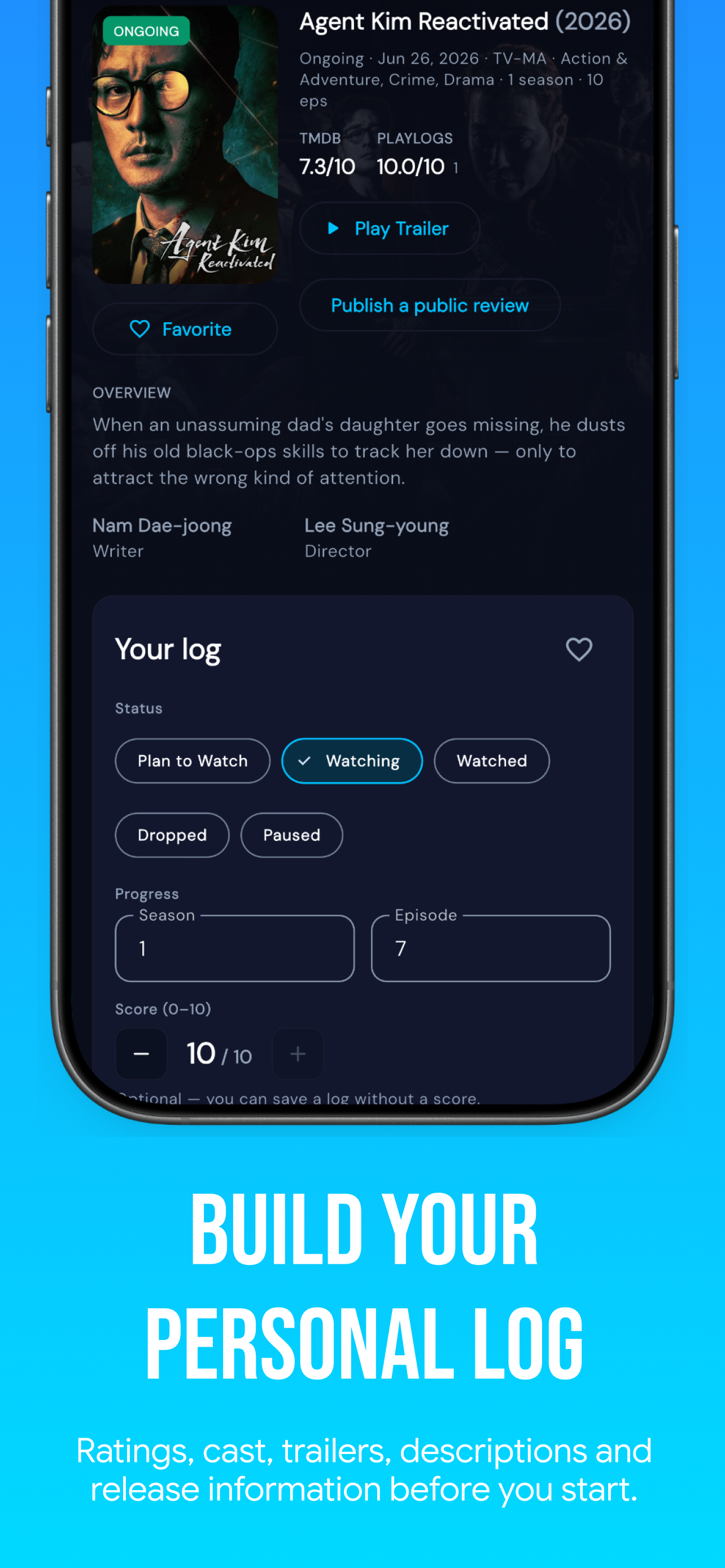 Playlogs screenshot 6